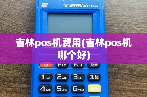 吉林pos机费用(吉林pos机哪个好)