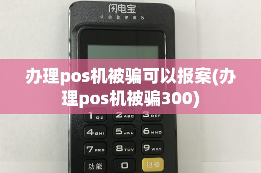 办理pos机被骗可以报案(办理pos机被骗300)