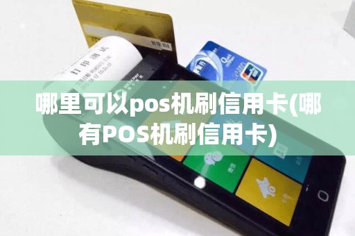 哪里可以pos机刷信用卡(哪有POS机刷信用卡)  第1张
