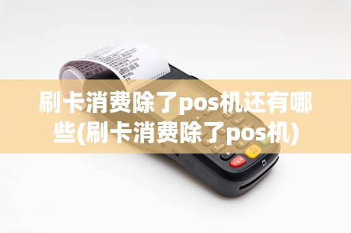 刷卡消费除了pos机还有哪些(刷卡消费除了pos机)  第1张