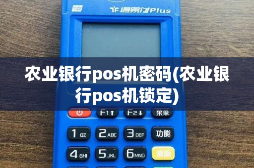 农业银行pos机密码(农业银行pos机锁定)  第1张