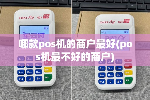 哪款pos机的商户最好(pos机最不好的商户)  第1张