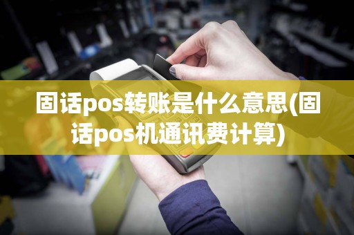固话pos转账是什么意思(固话pos机通讯费计算)  第1张