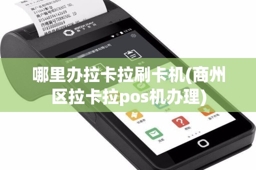 哪里办拉卡拉刷卡机(商州区拉卡拉pos机办理)