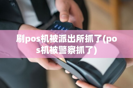 刷pos机被派出所抓了(pos机被警察抓了)