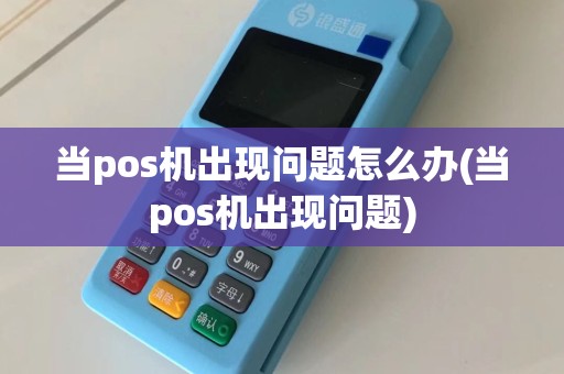 当pos机出现问题怎么办(当pos机出现问题)