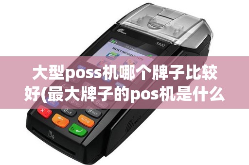 大型poss机哪个牌子比较好(最大牌子的pos机是什么)
