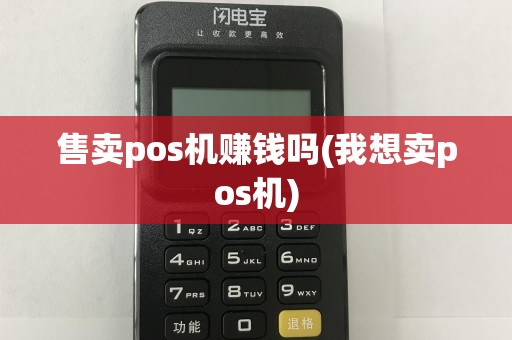售卖pos机赚钱吗(我想卖pos机)
