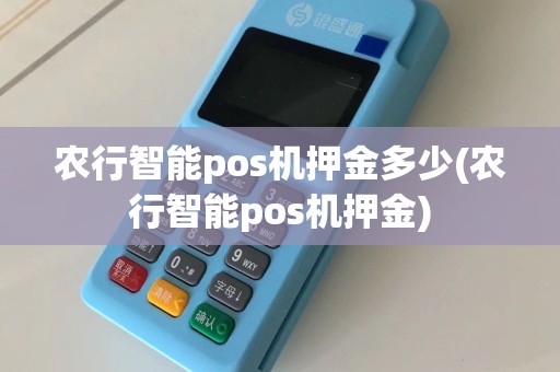农行智能pos机押金多少(农行智能pos机押金)