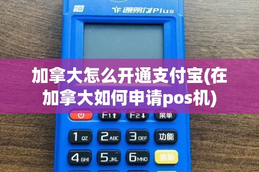 加拿大怎么开通支付宝(在加拿大如何申请pos机)