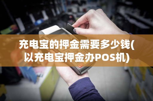 充电宝的押金需要多少钱(以充电宝押金办POS机)  第1张