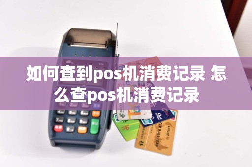 如何查到pos机消费记录 怎么查pos机消费记录