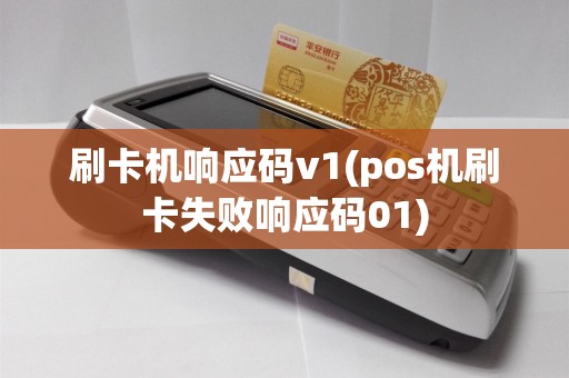 刷卡机响应码v1(pos机刷卡失败响应码01)