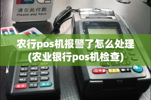 农行pos机报警了怎么处理(农业银行pos机检查)