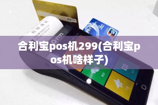 合利宝pos机299(合利宝pos机啥样子)