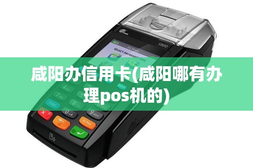 咸阳办信用卡(咸阳哪有办理pos机的)