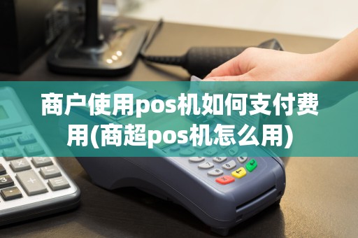 商户使用pos机如何支付费用(商超pos机怎么用)