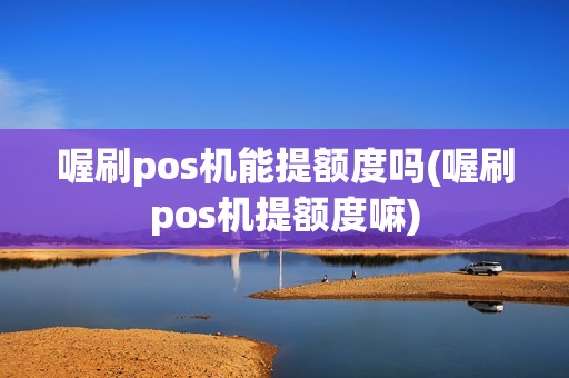 喔刷pos机能提额度吗(喔刷pos机提额度嘛)
