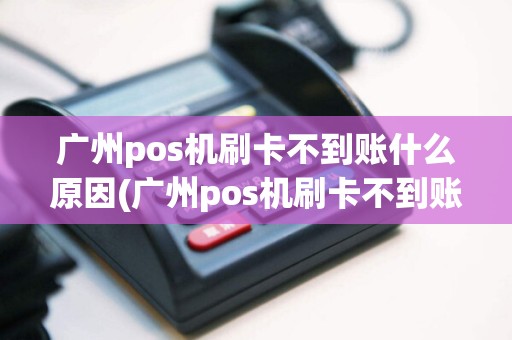 广州pos机刷卡不到账什么原因(广州pos机刷卡不到账)  第1张