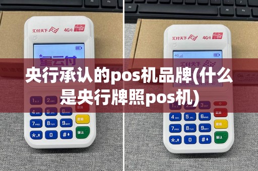 央行承认的pos机品牌(什么是央行牌照pos机)