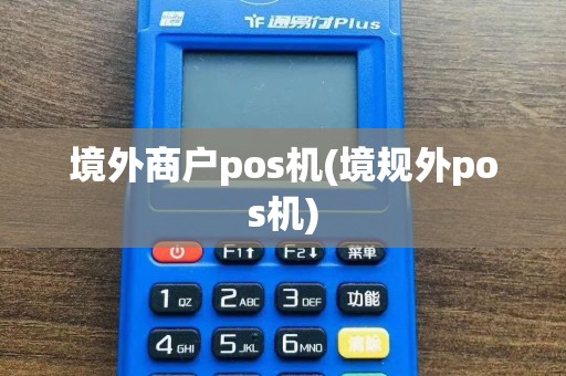 境外商户pos机(境规外pos机)