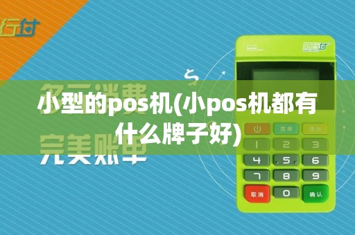 小型的pos机(小pos机都有什么牌子好)