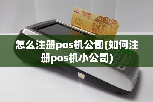 怎么注册pos机公司(如何注册pos机小公司)