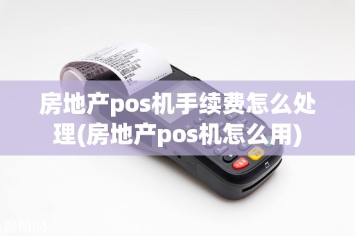 房地产pos机手续费怎么处理(房地产pos机怎么用)