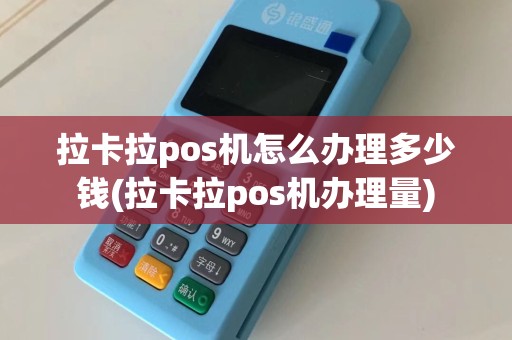 拉卡拉pos机怎么办理多少钱(拉卡拉pos机办理量)