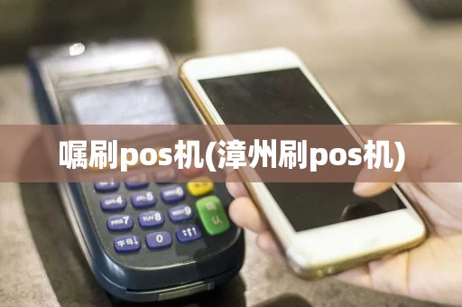 嘱刷pos机(漳州刷pos机)