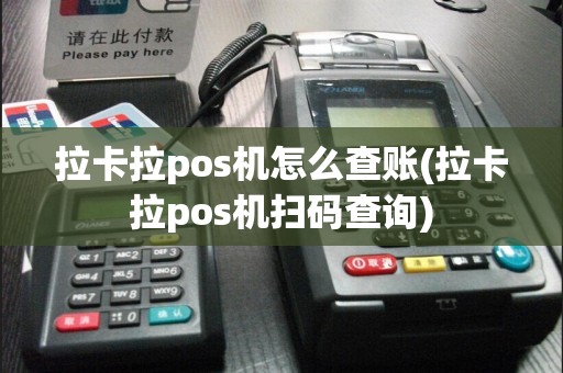 拉卡拉pos机怎么查账(拉卡拉pos机扫码查询)