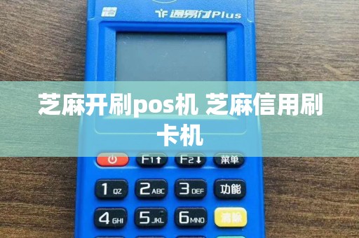芝麻开刷pos机 芝麻信用刷卡机