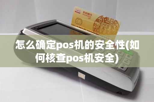 怎么确定pos机的安全性(如何核查pos机安全)