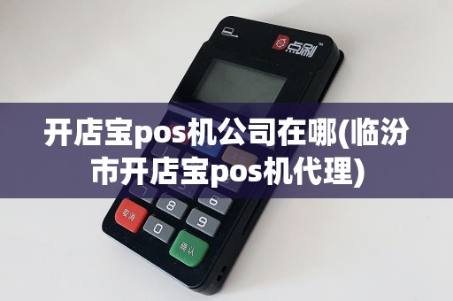 开店宝pos机公司在哪(临汾市开店宝pos机代理)