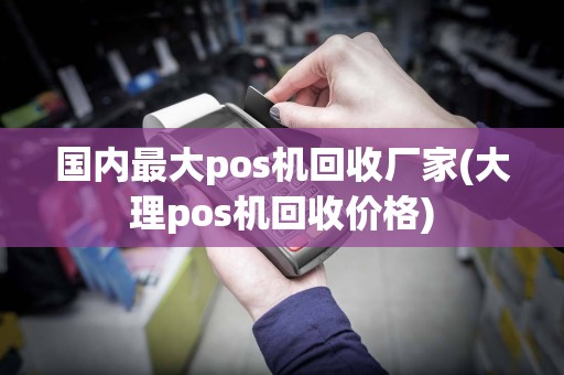 国内最大pos机回收厂家(大理pos机回收价格)