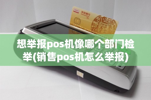 想举报pos机像哪个部门检举(销售pos机怎么举报)