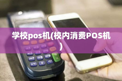 学校pos机(校内消费POS机)