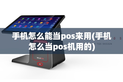 手机怎么能当pos来用(手机怎么当pos机用的)