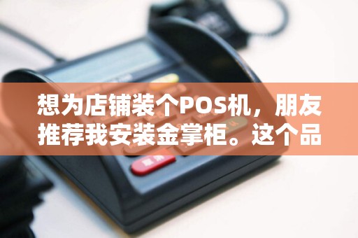 想为店铺装个POS机，朋友推荐我安装金掌柜。这个品牌的POS机怎么样？尤其是安全方面