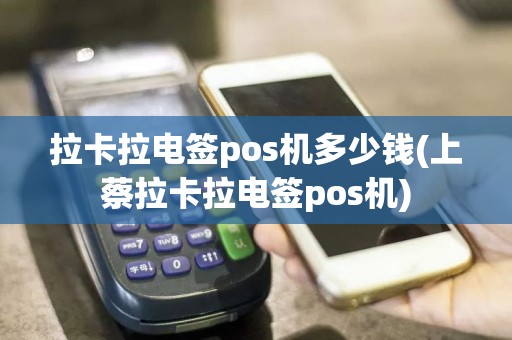 拉卡拉电签pos机多少钱(上蔡拉卡拉电签pos机)
