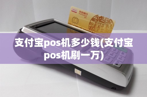 支付宝pos机多少钱(支付宝pos机刷一万)