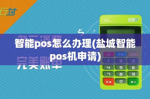 智能pos怎么办理(盐城智能pos机申请)