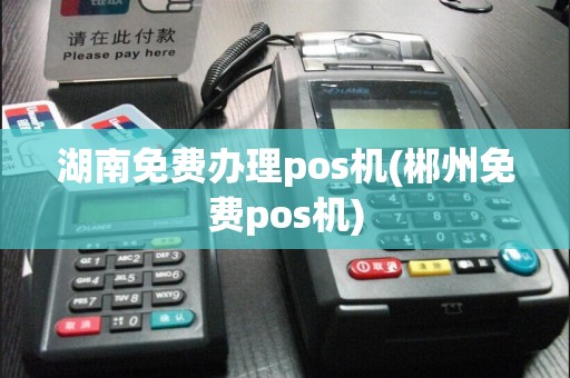湖南免费办理pos机(郴州免费pos机)