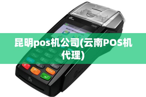 昆明pos机公司(云南POS机代理)