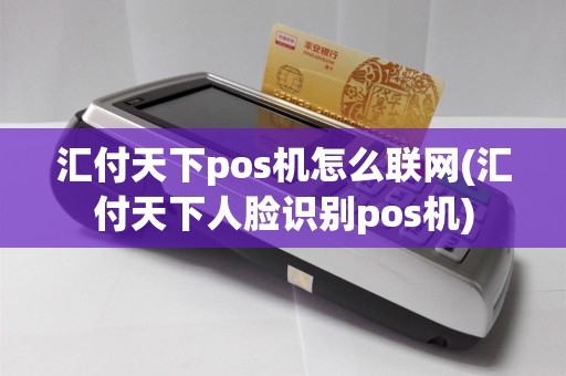 汇付天下pos机怎么联网(汇付天下人脸识别pos机)