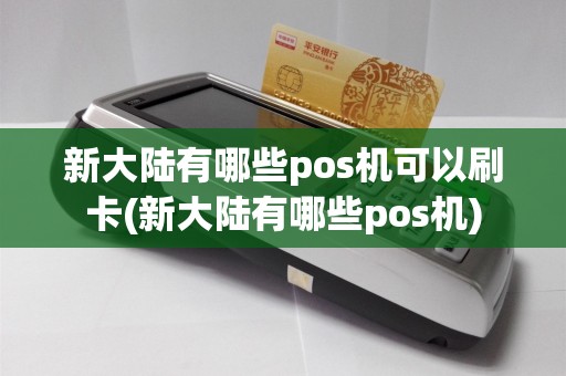 新大陆有哪些pos机可以刷卡(新大陆有哪些pos机)