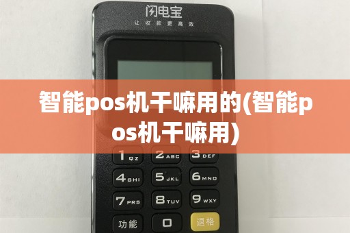 智能pos机干嘛用的(智能pos机干嘛用)