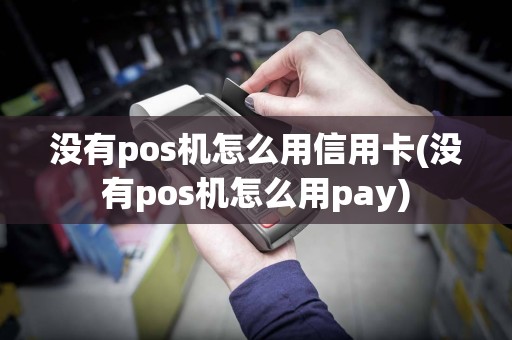 没有pos机怎么用信用卡(没有pos机怎么用pay)