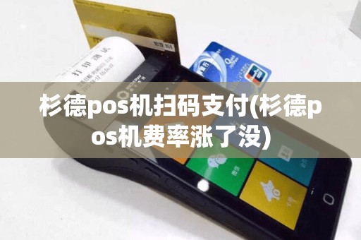 杉德pos机扫码支付(杉德pos机费率涨了没)