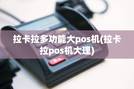 拉卡拉多功能大pos机(拉卡拉pos机大理)